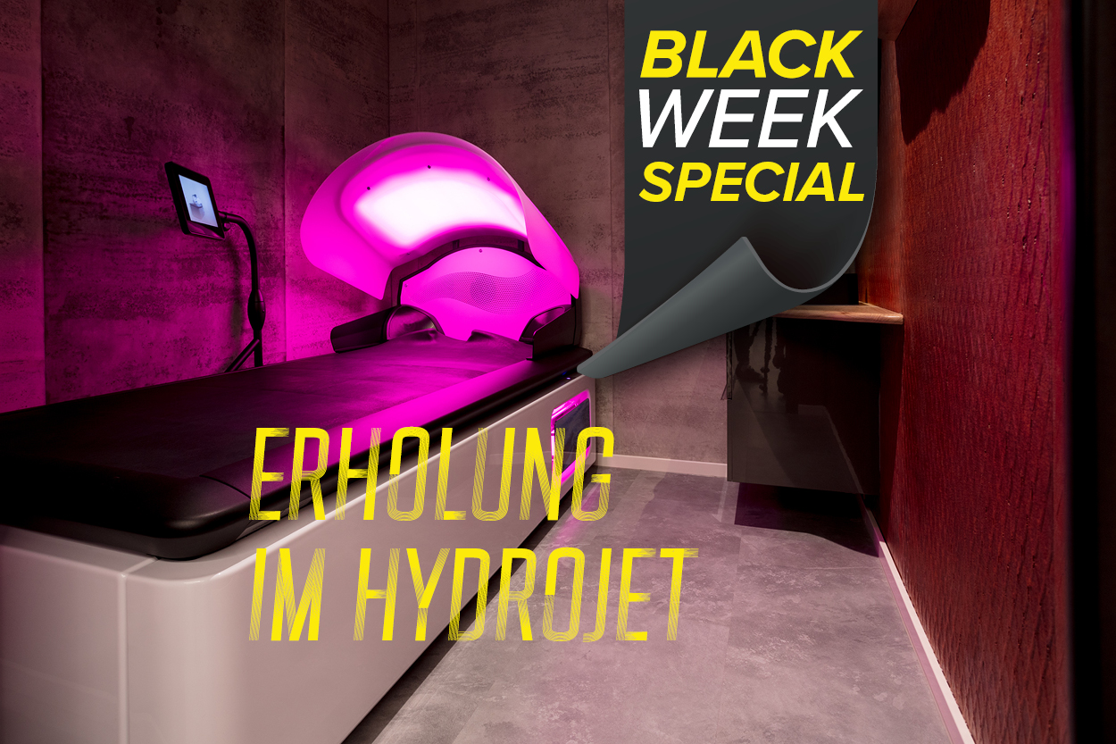 Black Week Special: Entspannung pur auf dem Hydrojet